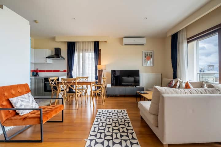 Bosphorus View - 3 Bedrooms - Central Location - Karaköy