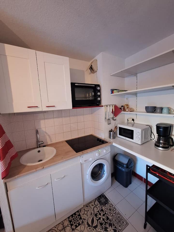 Studio Cabine Rez De Jardin - Le Lavandou
