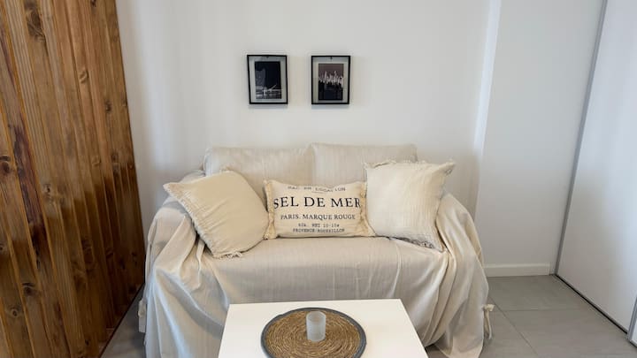 Studio apartment with amenities near Movistar Arena in Chacarita