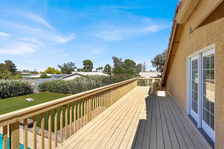 Luxe 4BR Vegas Retreat | Pool, Games & BBQ! gallery image 5