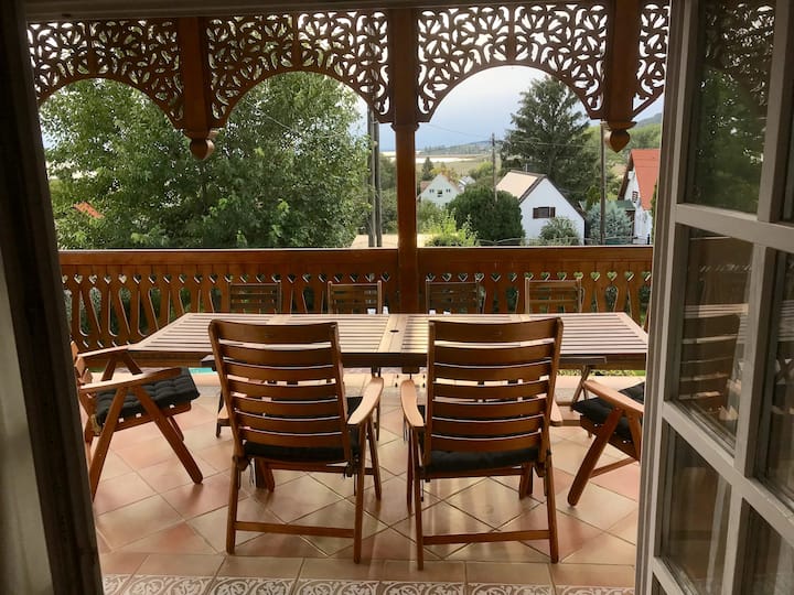 Freistehendes Landhaus Mit Pool - Badacsony