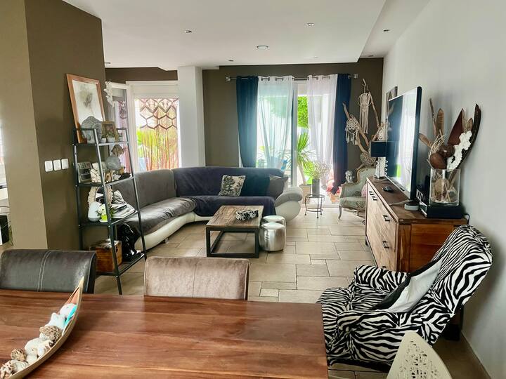 Maison 4 Pers Avec Piscine-5mn De La Plage - Vias