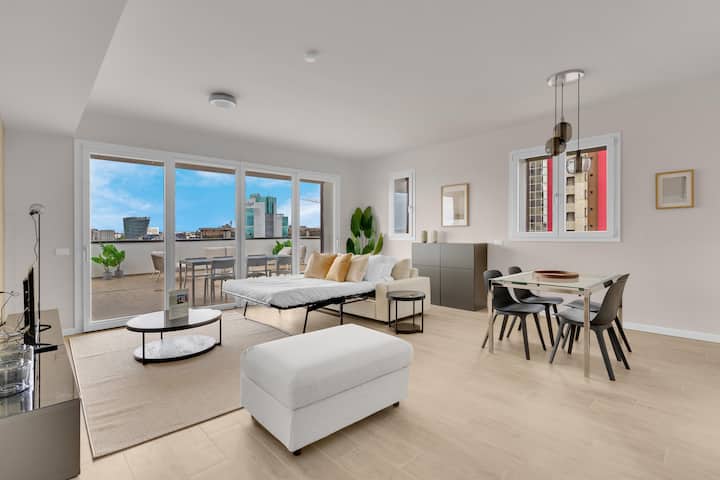 Beautiful view of Airy Penthouse Apartments