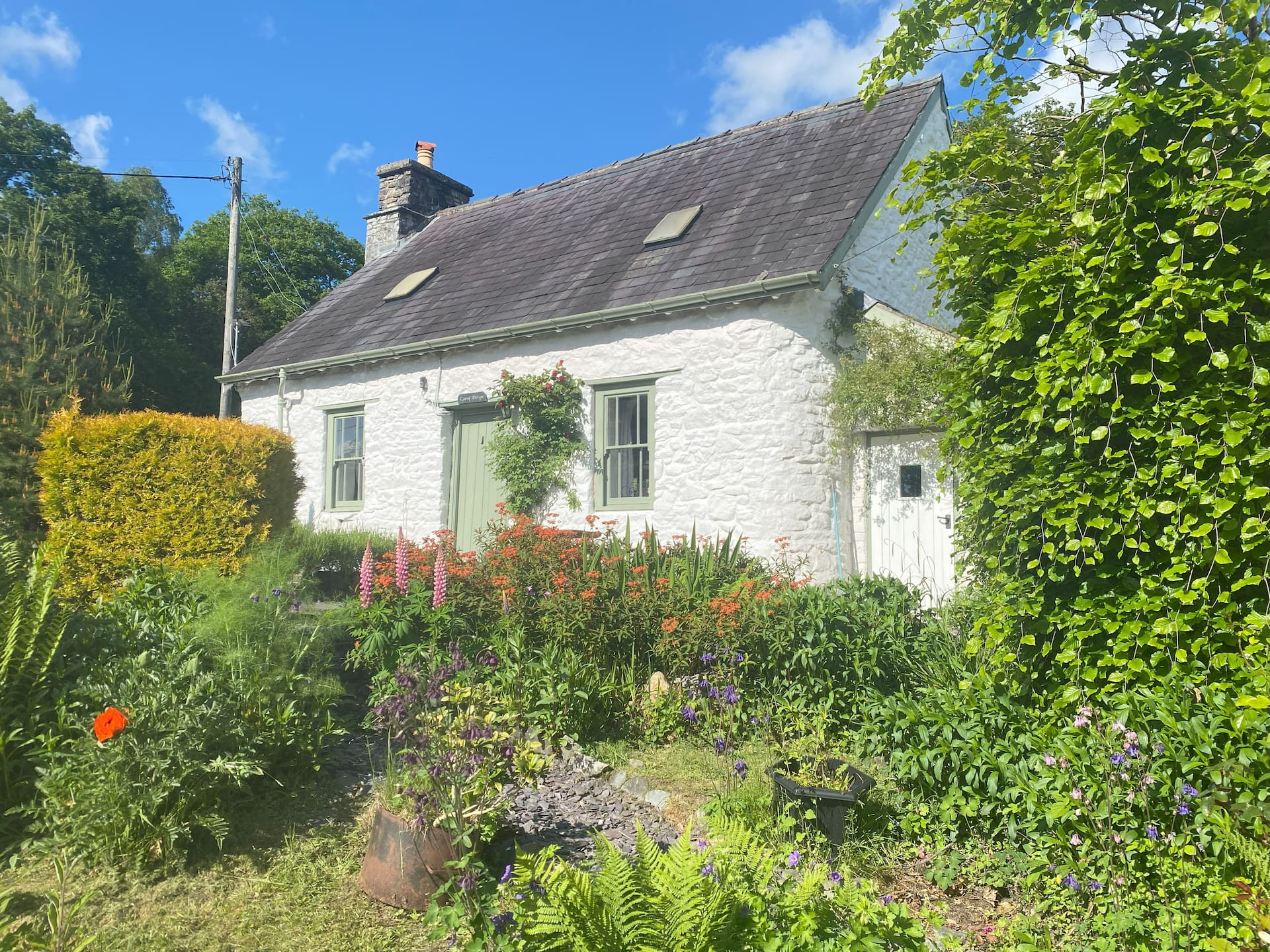 Traditional 18th Century Welsh Cottage