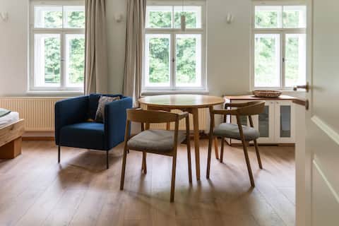 Popular Airbnb listing: Bright apartment with forest view in Bad Schandau