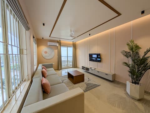 Brine 3- Sea-facing 3BHK by Grha