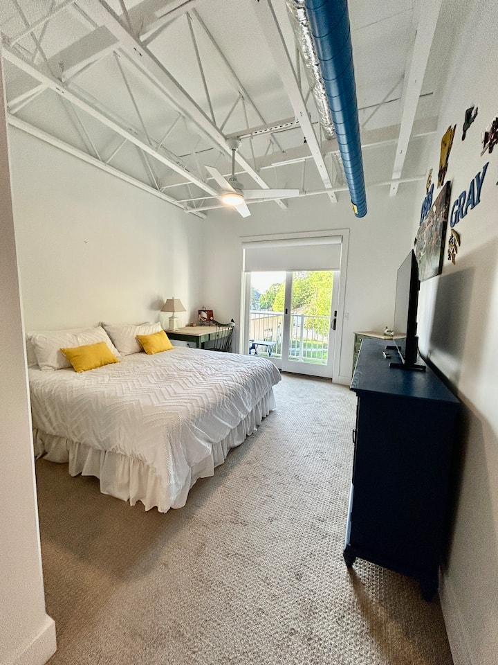 Dormitorio de tamaño king 