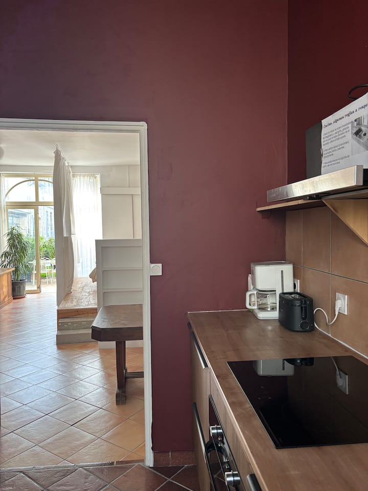 Grand Studio/ Loft De Charme Sur Jardin - Saint-Jean-d'Angély