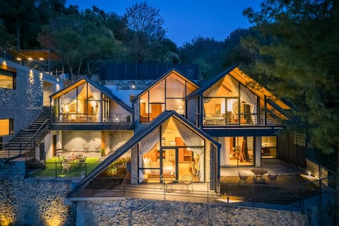 StayVista | Shai Sher Estate 7BR Valley View Villa