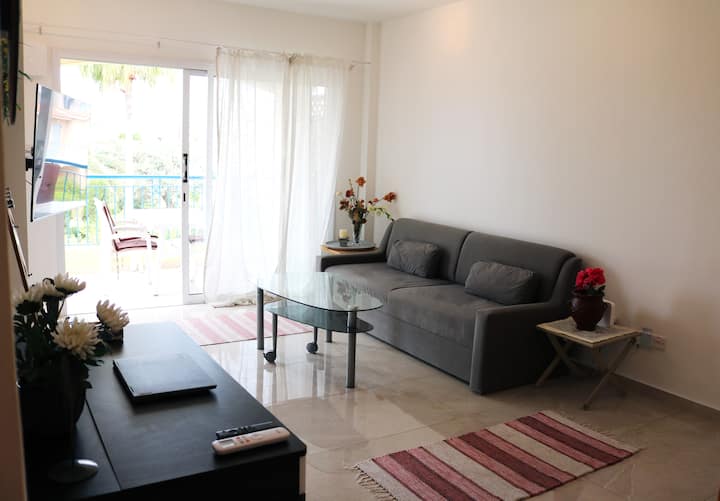 Stilig Leilighet Med 1 Soverom På Regina Gardens - Paphos