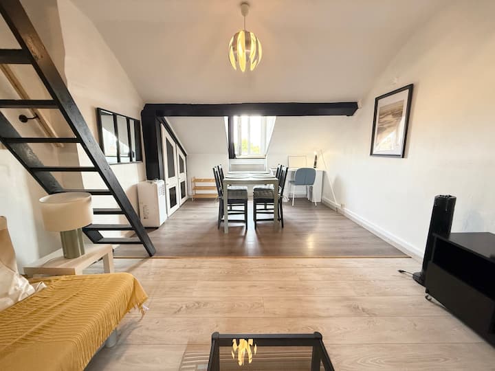 Studio 4 Pers à 3 Min Metro B - Aux Portes De Lyon - Pierre-Bénite