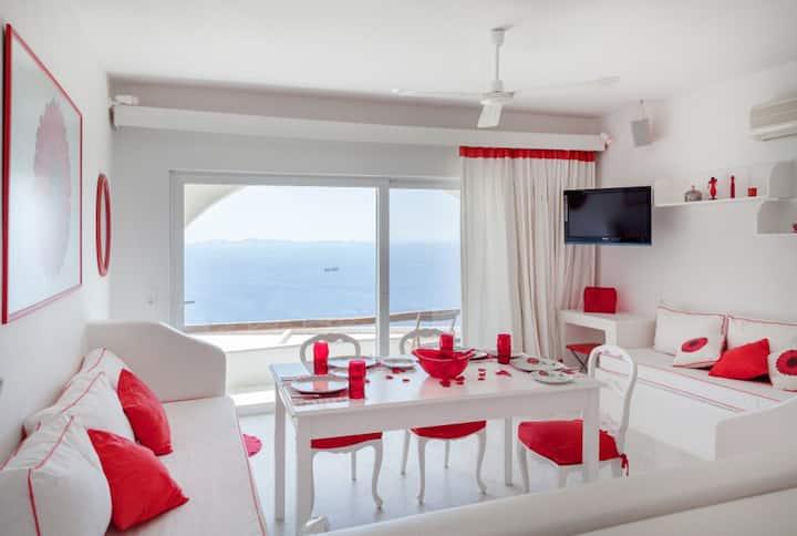 Eagles Nest Mykonos Moroccan Red - Míconos