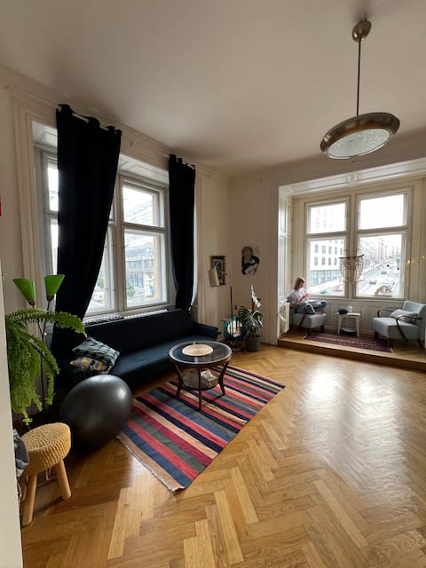 Top Airbnb: Art Nouveau apartment near Stromovka in Praha 7