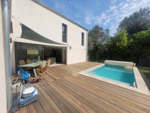 Family House by the Sea and Salt Marshes