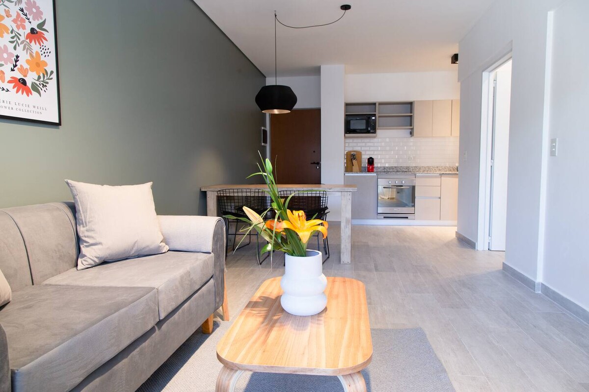 Apartamento de dois ambientes com 1 quarto em Villa Ortúzar