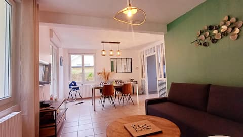 Top performing Airbnb: New House Garden Parking in Étretat