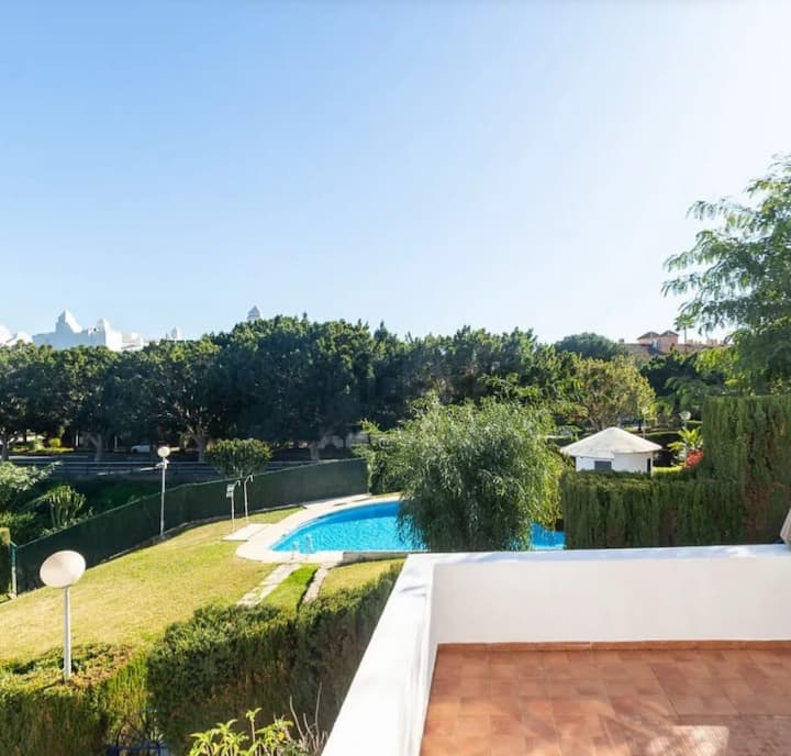 3-min Walk To Beach  Pool  Estepona  3br - Manilva