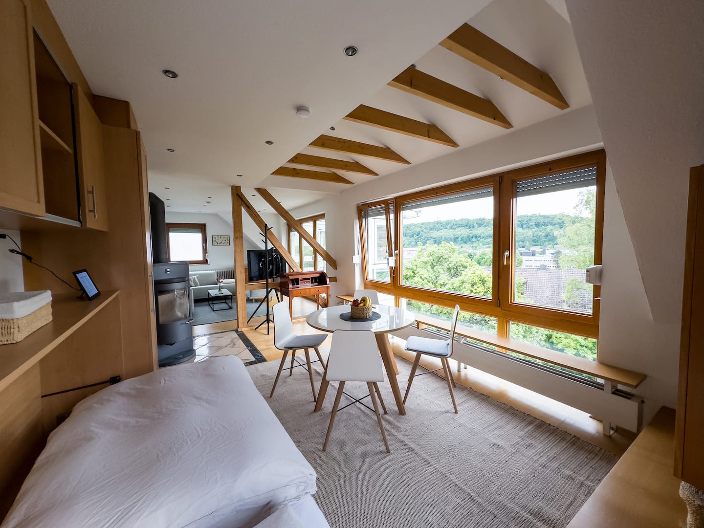 Glass Front Apartment with Valley View B17