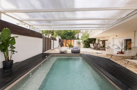 Rafia Loft Loutraki: Heated Pool, Billiard I Beach