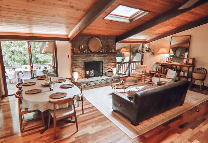 New Mid-century Sanctuary | Avl 35 Mins | 1+ Acre - Tryon, NC