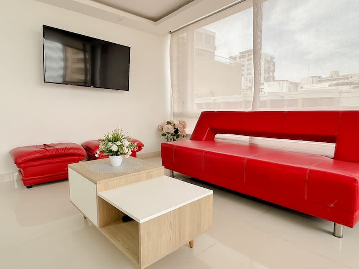 Apto De 3 Habitaciones Cerca De La Playa - 402li - Santa Marta