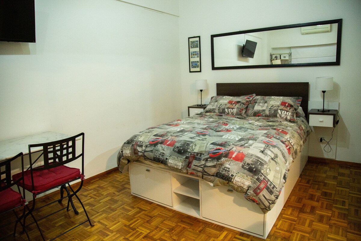Monoambiente en Recoleta