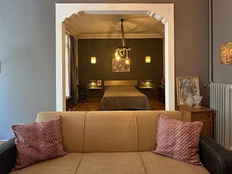 Successful Airbnb property: Bauhaus 80 sq m. in ΑΡΙΣΤΟΤΕΛΟΥΣ