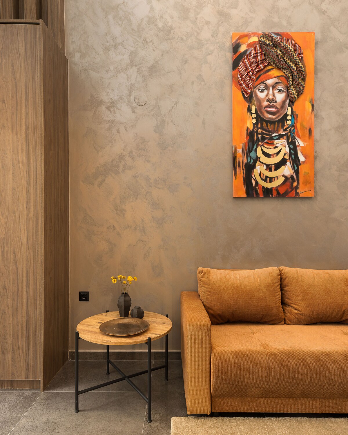 Модерна всекидневна.