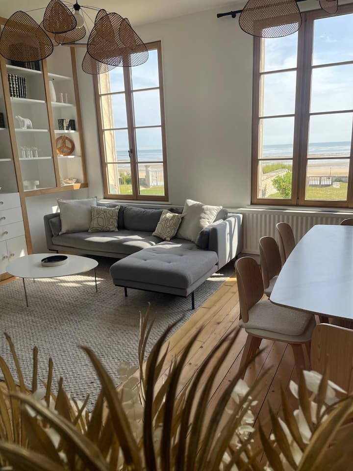 Villa Front De Mer Rénovée 2025 - Hermanville-sur-Mer