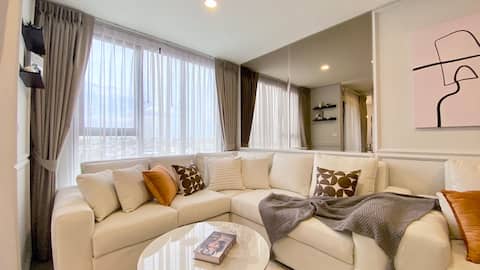 Stylish 2BR, Northern Bkk 10 Mins to DMK Airport