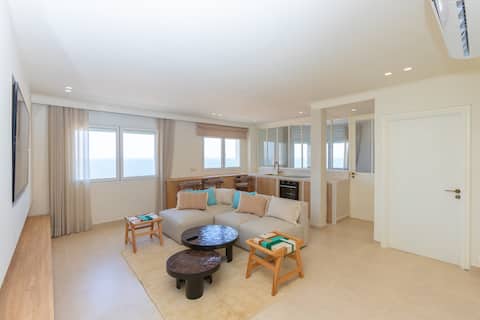 Top Airbnb: 7th Heaven – Ocean View - 2 chambres – ღ – in Arrondissement De Sidi Belyout ⵜⴰⴳⵥⵥⵓⵎⵜ ⵏ ⵙⵉⴷⵉ ⴱⵍⵢⵓⵟ مقاطعة سيدي بليوط