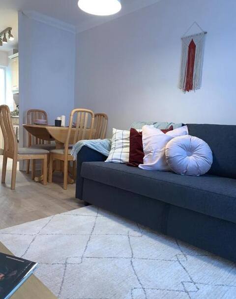 Popular Airbnb listing: Central Dublin 1BR + Sofa Bed in St James's