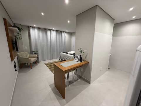 Airbnb em destaque: Flat 105: central region, modern, cozy em Campinas