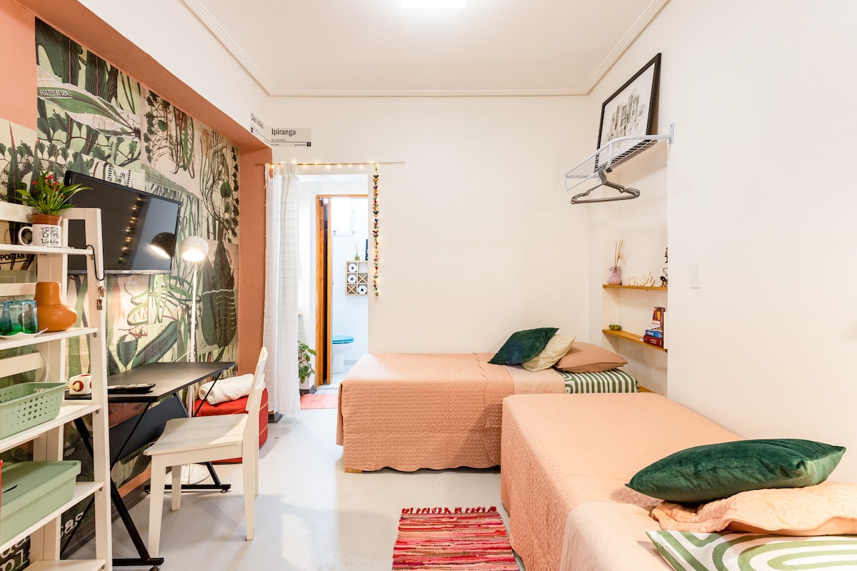 هذه غرفة حيث ستستريح في ساو باولو. 