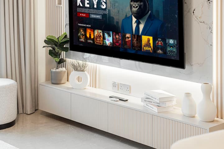 833 Keys | Chic 2br | Pool With Burj Khalifa View - Dubai