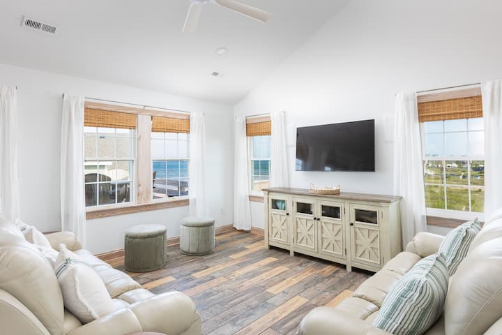 Pet-friendly Oceanfront 5br With Hot Tub - Rodanthe, NC