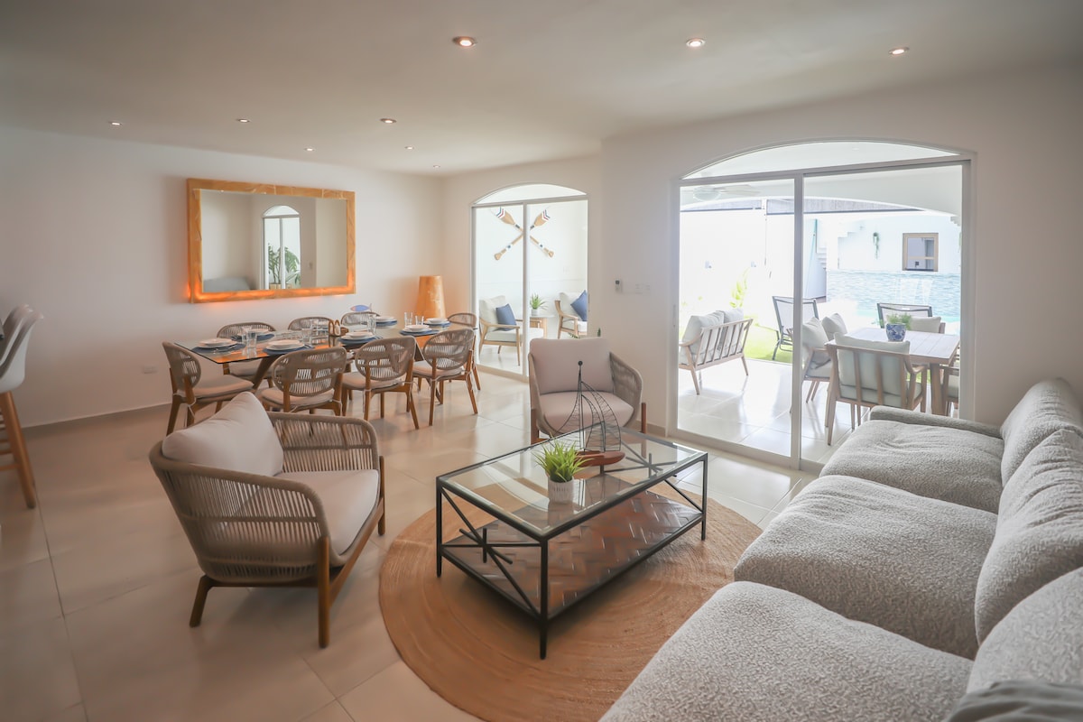 Anuncio de Airbnb popular: Casa Kabah. Cancun Residence with a private pool. en Supermanzana 4