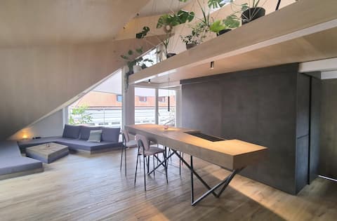 Top performing Airbnb: Vista Penthouse Ljubljana - terrace view old town in Četrtna Skupnost Center