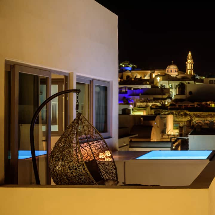 Tatakis Hotel-superior Suite W/ Sea View & Hot Tub - Santorini