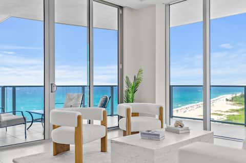 Lux High Rise -Ocean Front View Condo 2BR 2.5BA