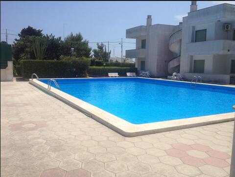 Residence apartment and swimming pool