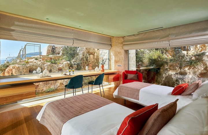 Dhoma e gjumit dopio/dopio "The Stream"