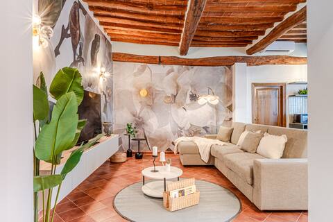 Airbnb con migliori performance: Japandi apartment with a view! a San Gimignano