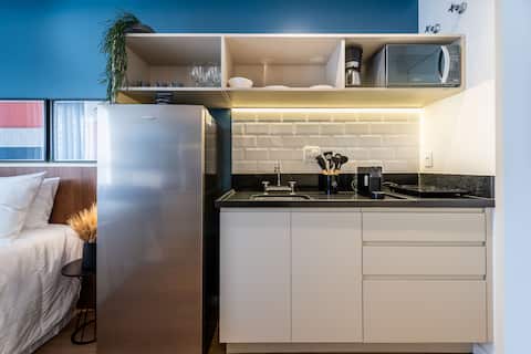 Top Airbnb: Studio Blue Be Urban in São Paulo