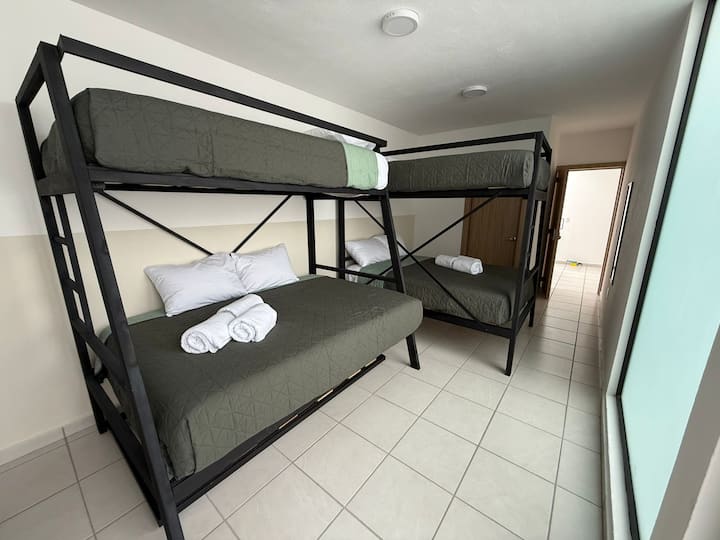 T113 Ideal De 4 A 6 Personas, Corazón Chapultepec. - Guadalajara