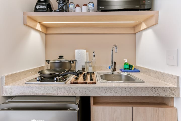 Suite Ks Con Cocina Y Terraza - Querétaro