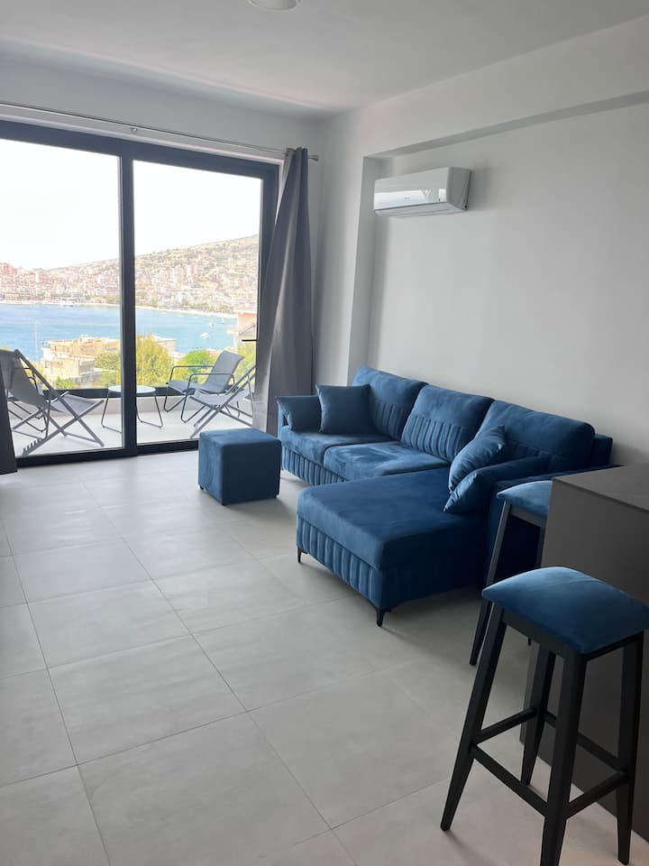 Grey Diamond Front Sea View Sarande - Saranda