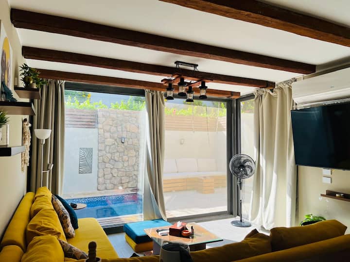 1br Paisible• Tout Privé •Piscine Chauffée Option - Egipt