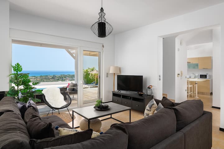 Hill & Sea View White Pearl - Rhodes