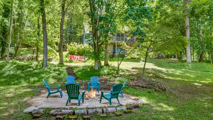 Sue's Mountain Charm Fire Pit Mountain Views - Houses for Rent in